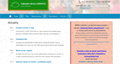 Desktop Screenshot of lomnicezs.cz